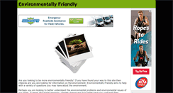 Desktop Screenshot of environmentally-friendly.com